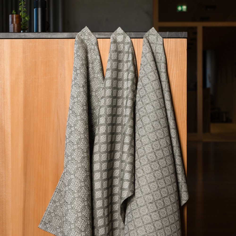 3er Set Ornament mocca