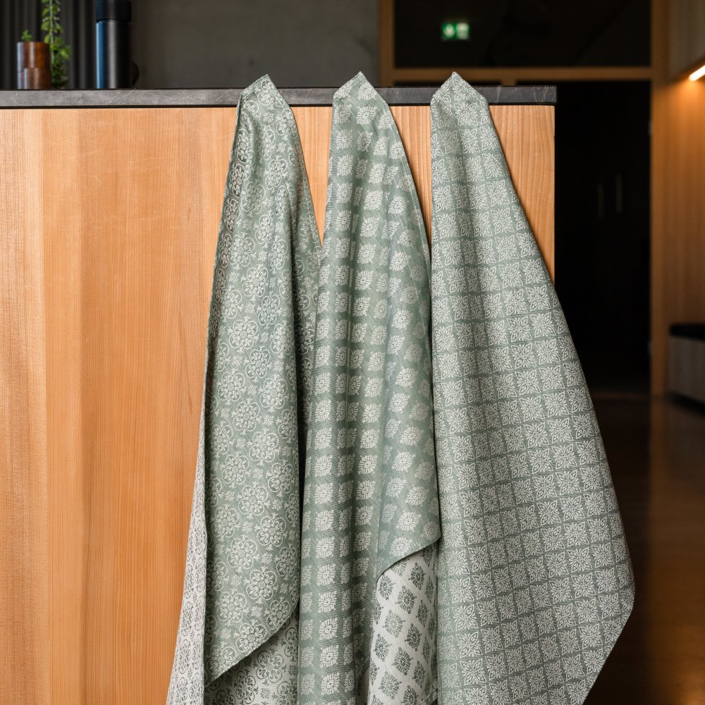 3er Set Ornament lorbeer