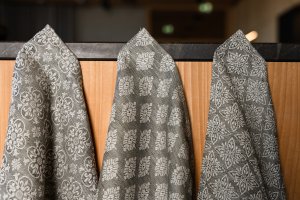 3er Set Ornament mocca