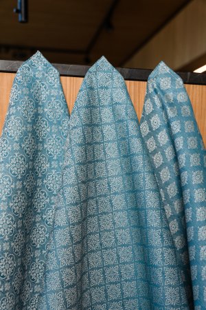 3er Set Ornament türkis