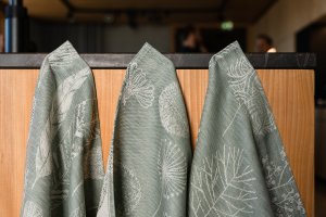 Federblatt lorbeer, 3er Set